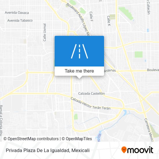 Mapa de Privada Plaza De La Igualdad