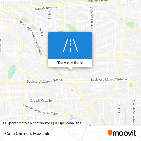 Mapa de Calle Carmen