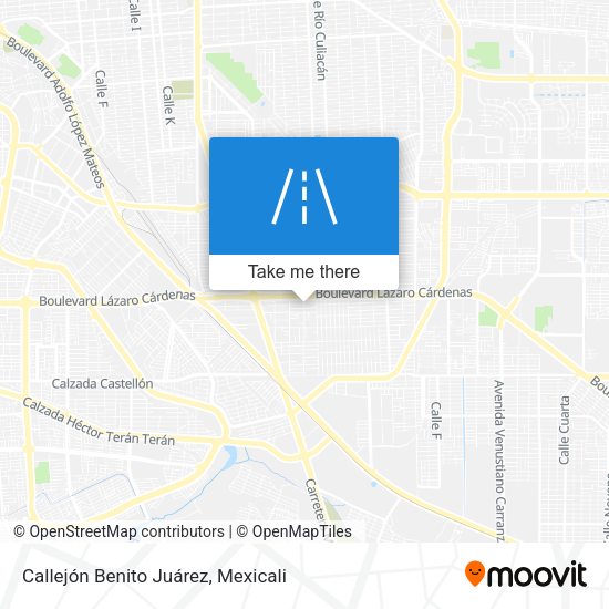 Mapa de Callejón Benito Juárez