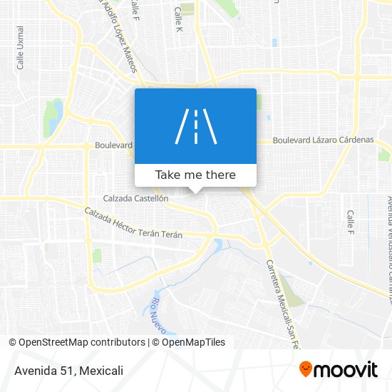 How to get to Avenida 51 in Mexicali by Bus?