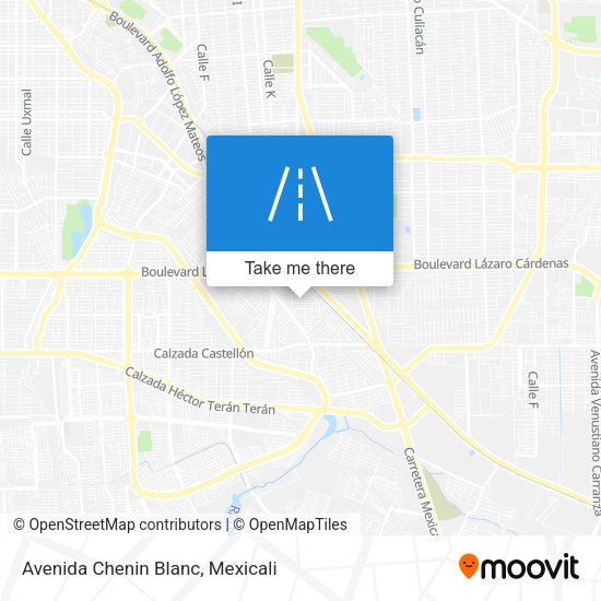 Avenida Chenin Blanc map