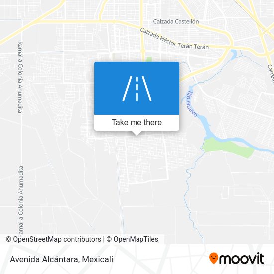Avenida Alcántara map