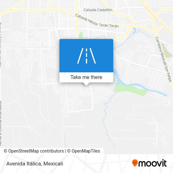 Avenida Itálica map