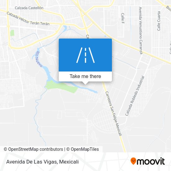 Avenida De Las Vigas map