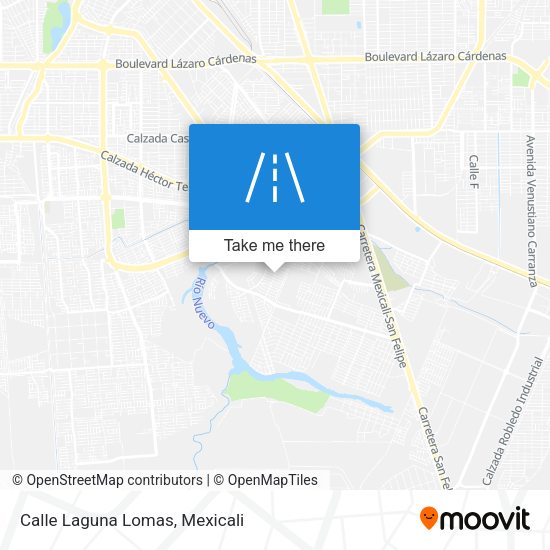 Mapa de Calle Laguna Lomas
