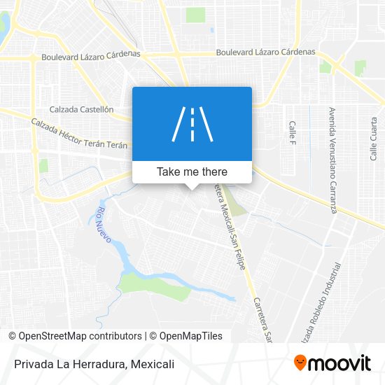 Mapa de Privada La Herradura