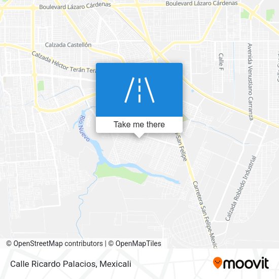 Calle Ricardo Palacios map