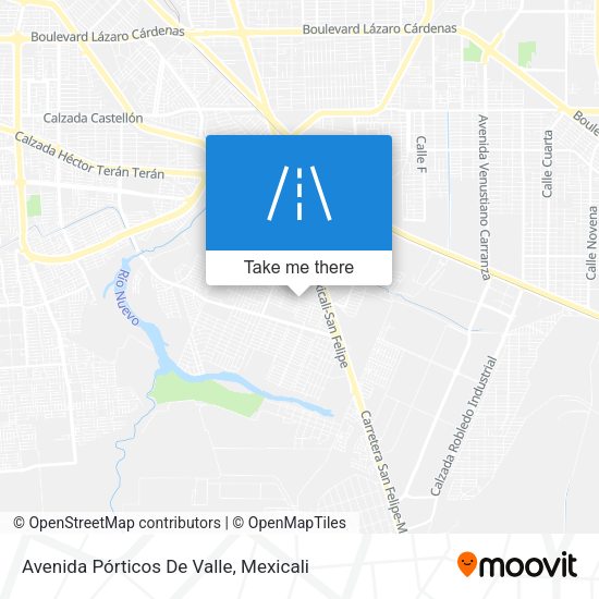 Avenida Pórticos De Valle map