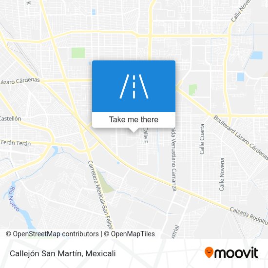 Callejón San Martín map