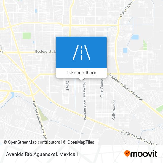 Avenida Río Aguanaval map