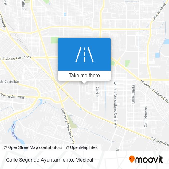 Mapa de Calle Segundo Ayuntamiento