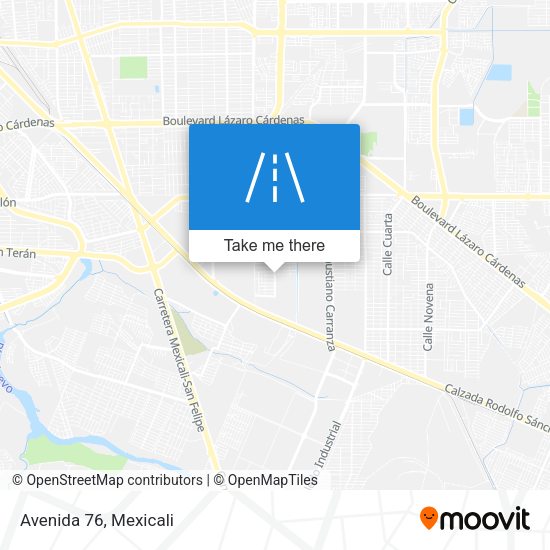 Mapa de Avenida 76