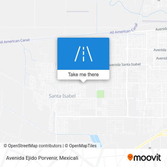 Avenida Ejido Porvenir map