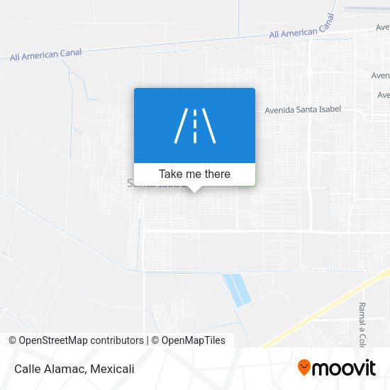 Mapa de Calle Alamac