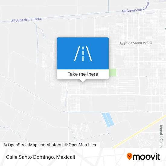Mapa de Calle Santo Domingo