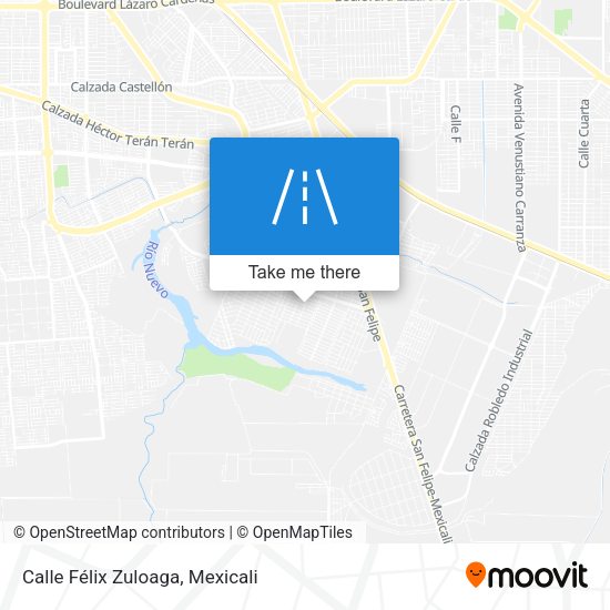 Calle Félix Zuloaga map