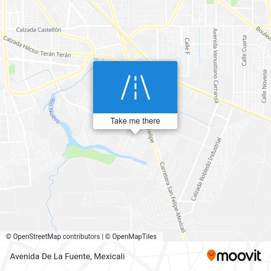 Avenida De La Fuente map