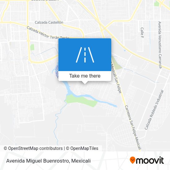 Avenida Miguel Buenrostro map