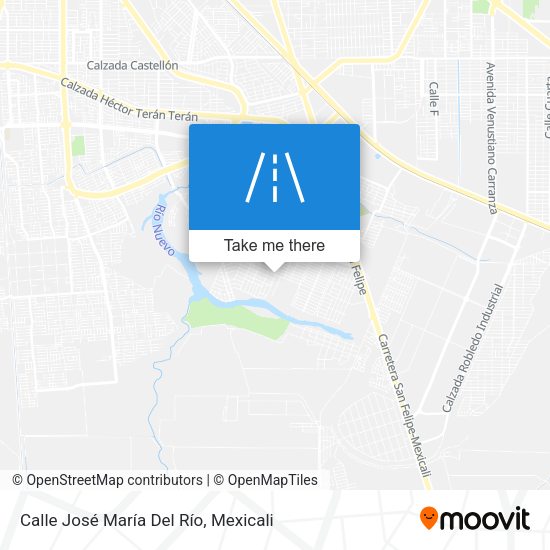 Calle José María Del Río map