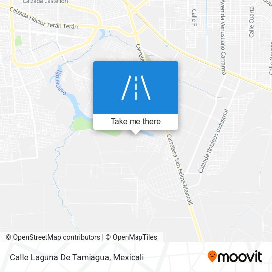 Calle Laguna De Tamiagua map