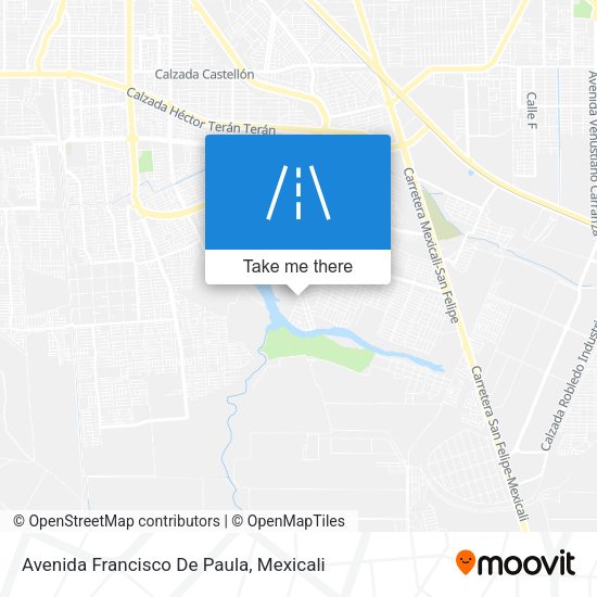 Avenida Francisco De Paula map