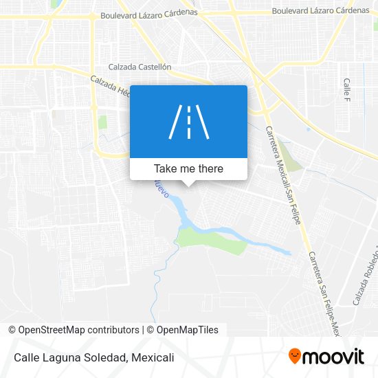 Mapa de Calle Laguna Soledad