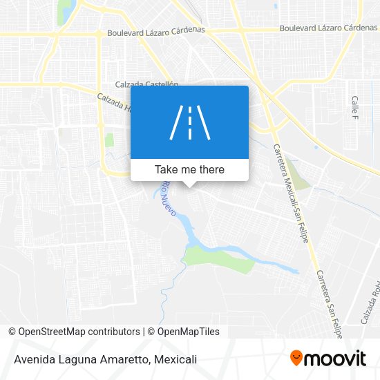 Mapa de Avenida Laguna Amaretto