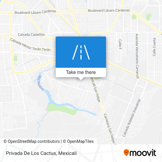 Privada De Los Cactus map