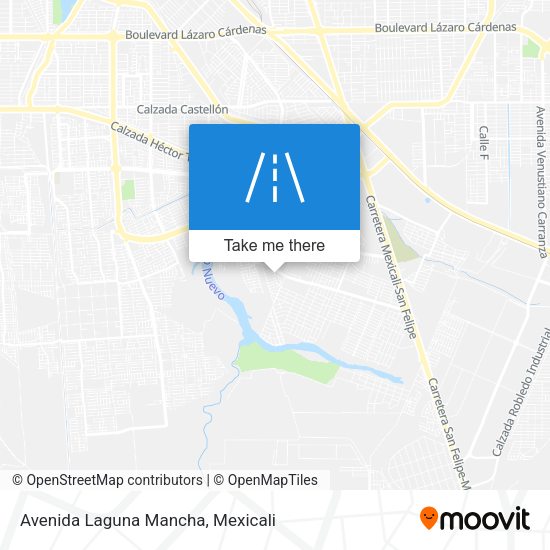 Mapa de Avenida Laguna Mancha