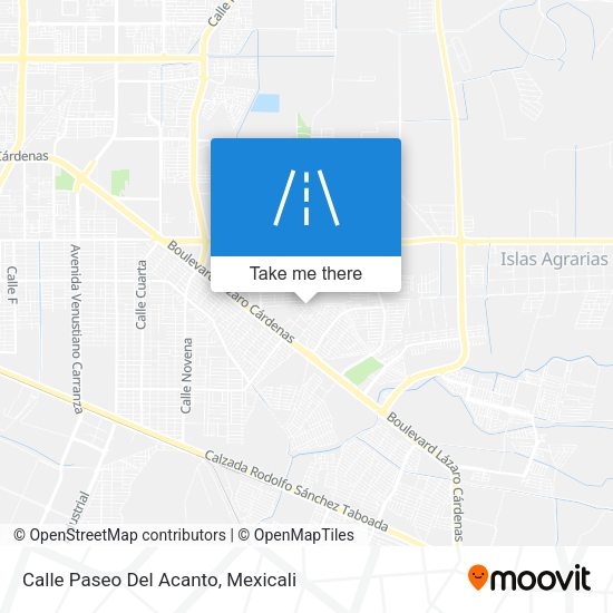 Calle Paseo Del Acanto map
