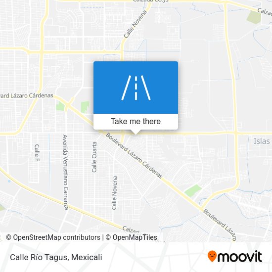 Calle Río Tagus map
