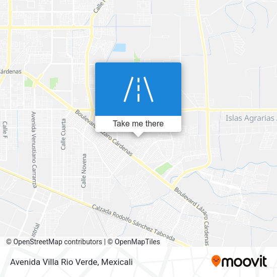 Mapa de Avenida Villa Rio Verde