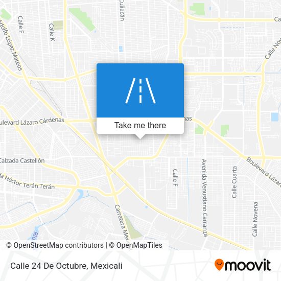 Mapa de Calle 24 De Octubre