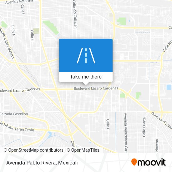 Mapa de Avenida Pablo Rivera