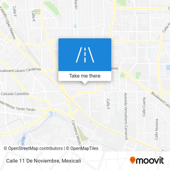 Calle 11 De Noviembre map