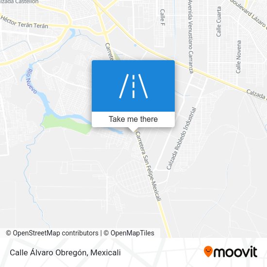 Calle Álvaro Obregón map