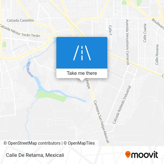 Mapa de Calle De Retama