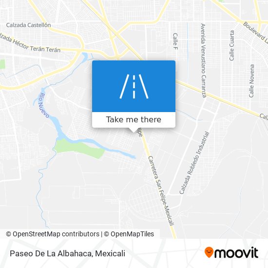  ¿Cómo llegar en Autobús a Paseo De La Albahaca en Mexicali?