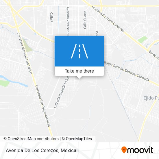 Avenida De Los Cerezos map