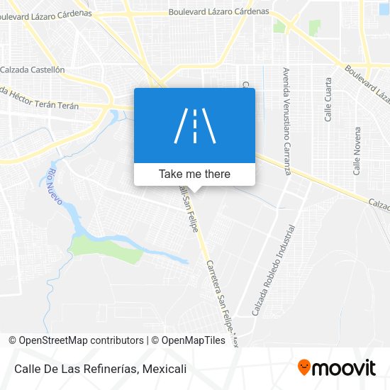 Calle De Las Refinerías map