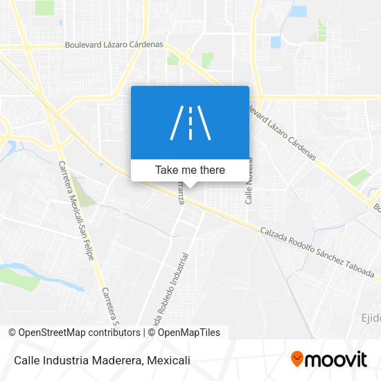 Calle Industria Maderera map