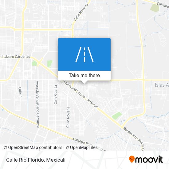 Mapa de Calle Río Florido