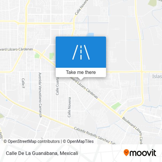 Calle De La Guanábana map