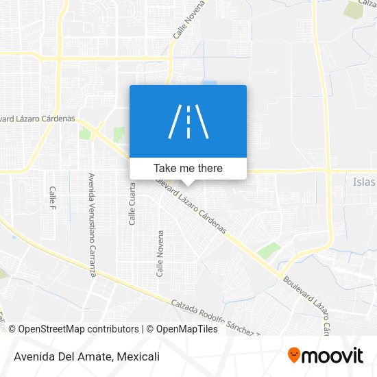 Mapa de Avenida Del Amate