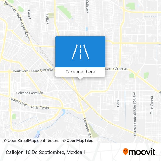 Mapa de Callejón 16 De Septiembre