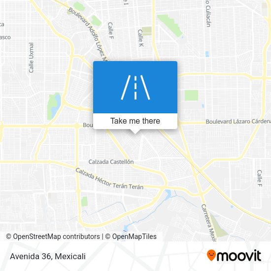 Mapa de Avenida 36