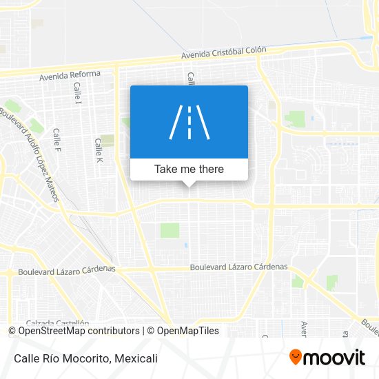 Mapa de Calle Río Mocorito