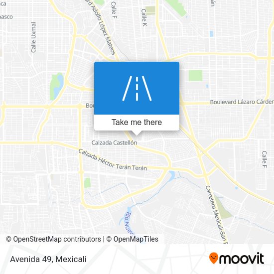 Mapa de Avenida 49