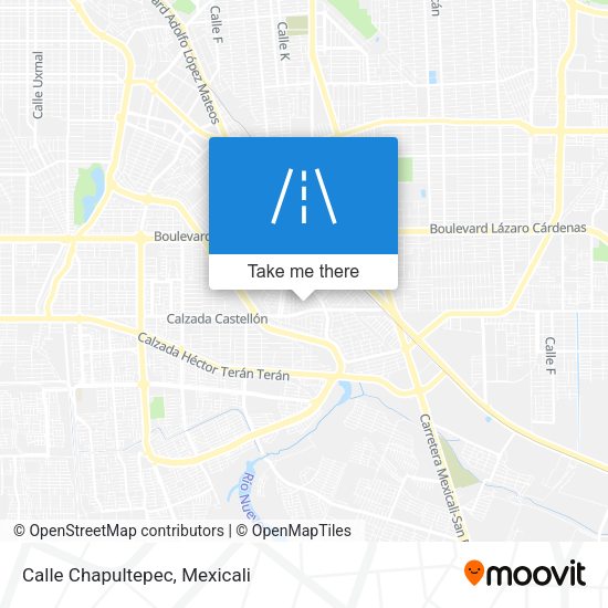 Mapa de Calle Chapultepec