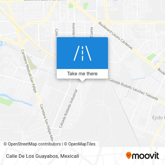 Calle De Los Guayabos map